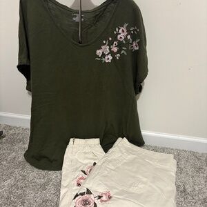 Lane Bryant 2 piece set - 26